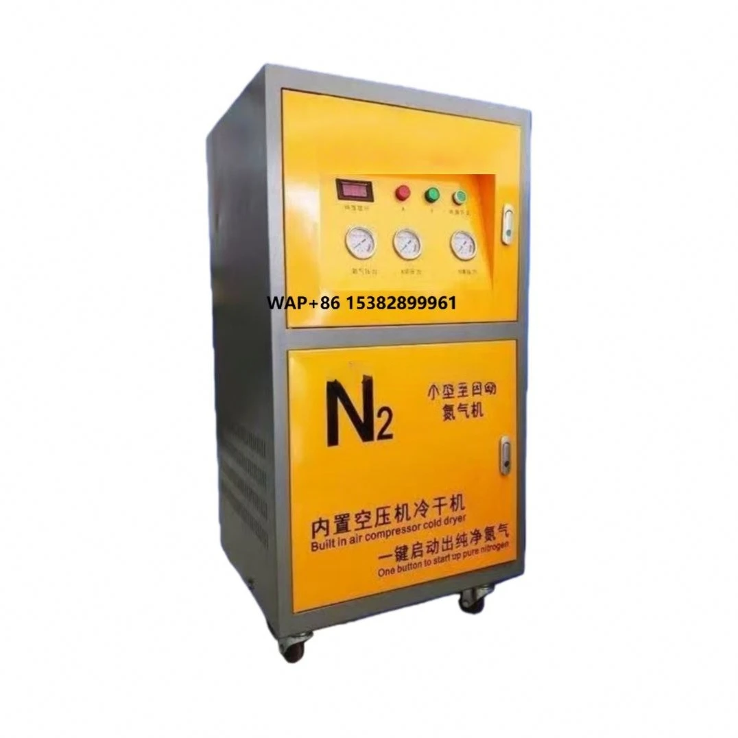 Nitrogen Generator for Tyre Automatic Tires Inflating Machine with Air Compressor and Cold Dryer Mobile Inflator for Cars Trucks
Nitrogen Generator for Tyre Automatic Tires Inflating Machine with Air Compressor and Cold Dryer Mobile Inflator for Cars Trucks