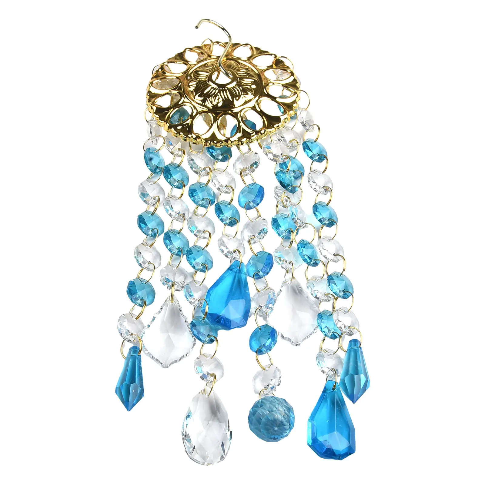 Crystal Wind Chimes Wind Chimes Handmade No Assembly Required 21cm Blue Outdoor Patio Crystal Decoration Garden
Crystal Wind Chimes Wind Chimes Handmade No Assembly Required 21cm Blue Outdoor Patio Crystal Decoration Garden