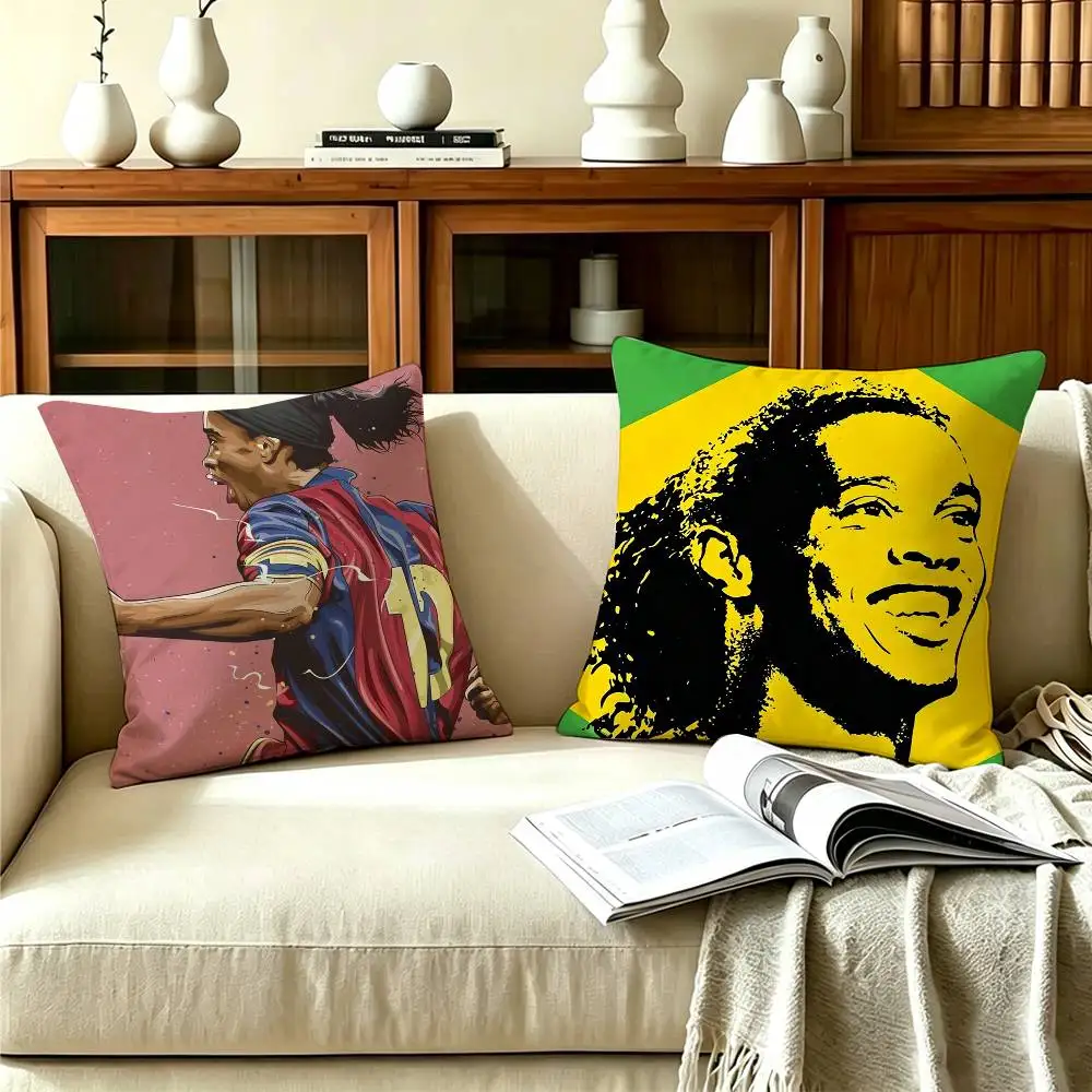 Football Legend R-Ronaldinho Double-sided print Pillow Case Pattern Printed Pillowcase For Living Room Sofa Cushion Cover
Football Legend R-Ronaldinho Double-sided print Pillow Case Pattern Printed Pillowcase For Living Room Sofa Cushion Cover