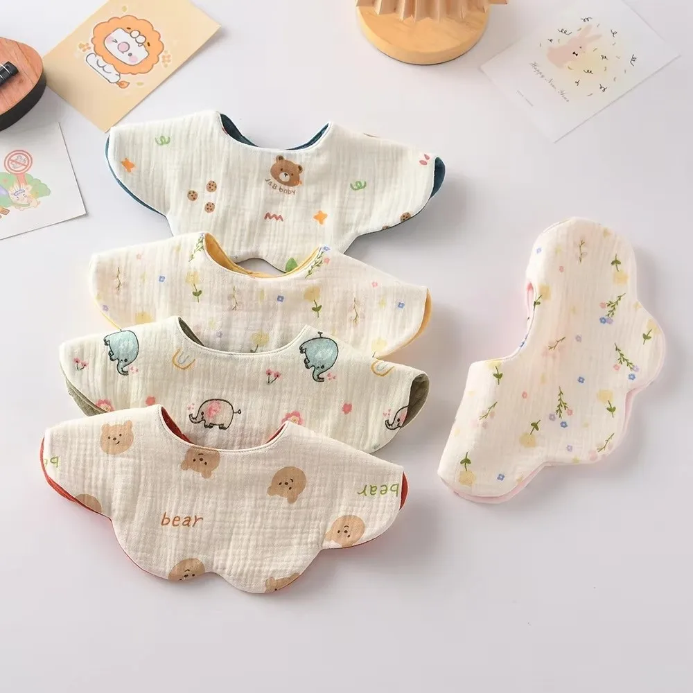 Cute Two-sided Usable Baby Feeding Bib Pure Cotton Gauze Breathable Saliva Towel Pacifier Drool Bib For Kids
Cute Two-sided Usable Baby Feeding Bib Pure Cotton Gauze Breathable Saliva Towel Pacifier Drool Bib For Kids