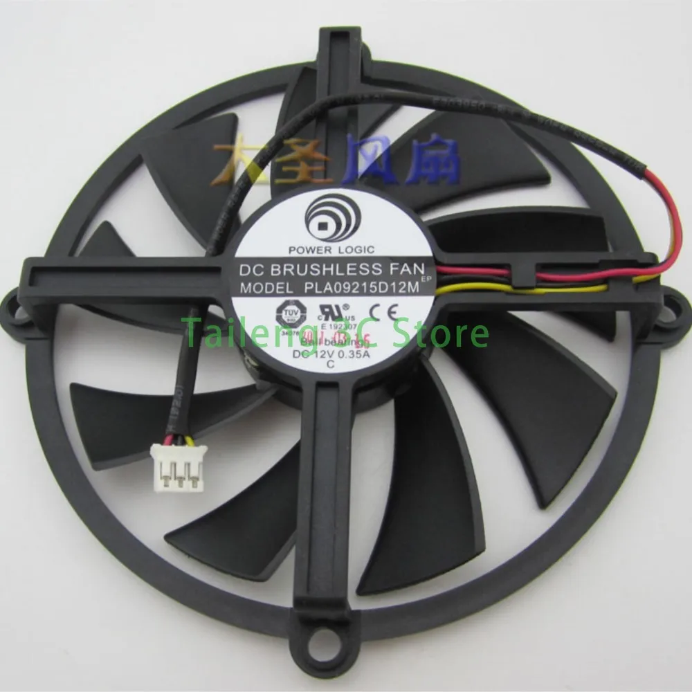 Original PLA09215D12M DC 12V 0.35A Ball Bearing 100mm HD5850/5870/5830 graphics card cooling fan
Original PLA09215D12M DC 12V 0.35A Ball Bearing 100mm HD5850/5870/5830 graphics card cooling fan