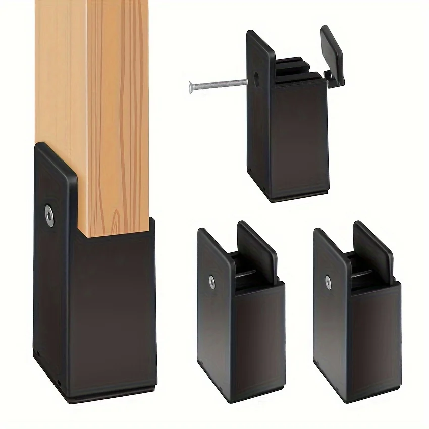 4pcs Adjustable Risers - Elevate Your Space with 10cm Height, Sturdy Screw Clamps, and Polished Metal Finish - Universal Table,
4pcs Adjustable Risers - Elevate Your Space with 10cm Height, Sturdy Screw Clamps, and Polished Metal Finish - Universal Table,