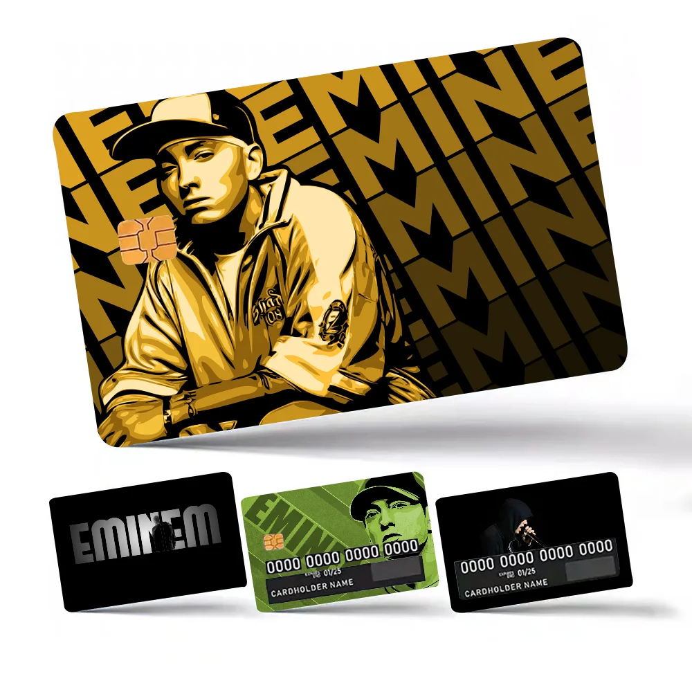 Rapper E-Eminems Art Stickers Bank Credit Card Stickers Metro-Card Skin Cover Waterproof Removable Debit Covers Sticker
Rapper E-Eminems Art Stickers Bank Credit Card Stickers Metro-Card Skin Cover Waterproof Removable Debit Covers Sticker