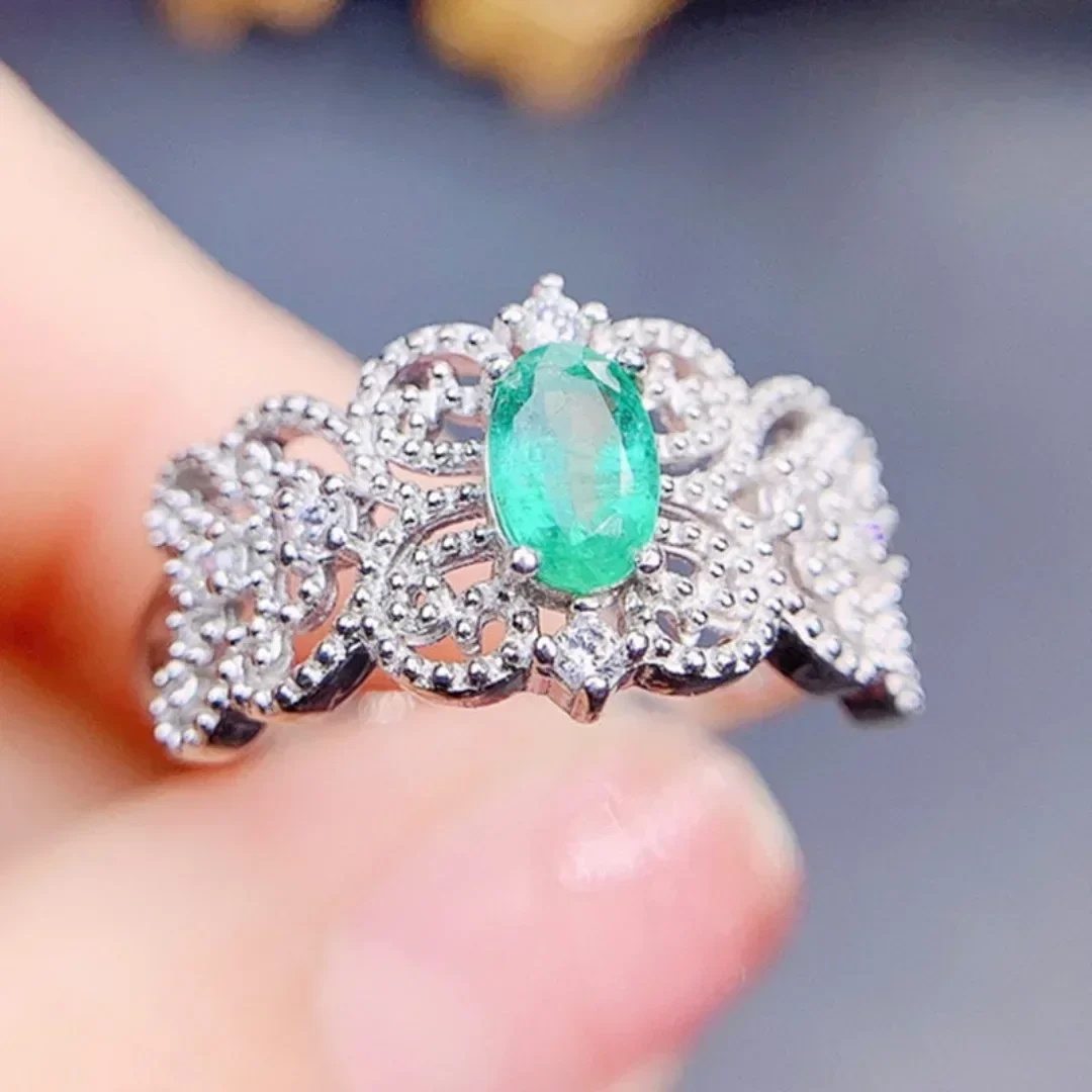 Изумрудное кольцо в традиционном стиле, бесплатная доставка, 4*6 мм, 0,5 карата, драгоценный камень, стерлинговое серебро 925 пробы, ювелирные изделия
Изумрудное кольцо в традиционном стиле, бесплатная доставка, 4*6 мм, 0,5 карата, драгоценный камень, стерлинговое серебро 925 пробы, ювелирные изделия