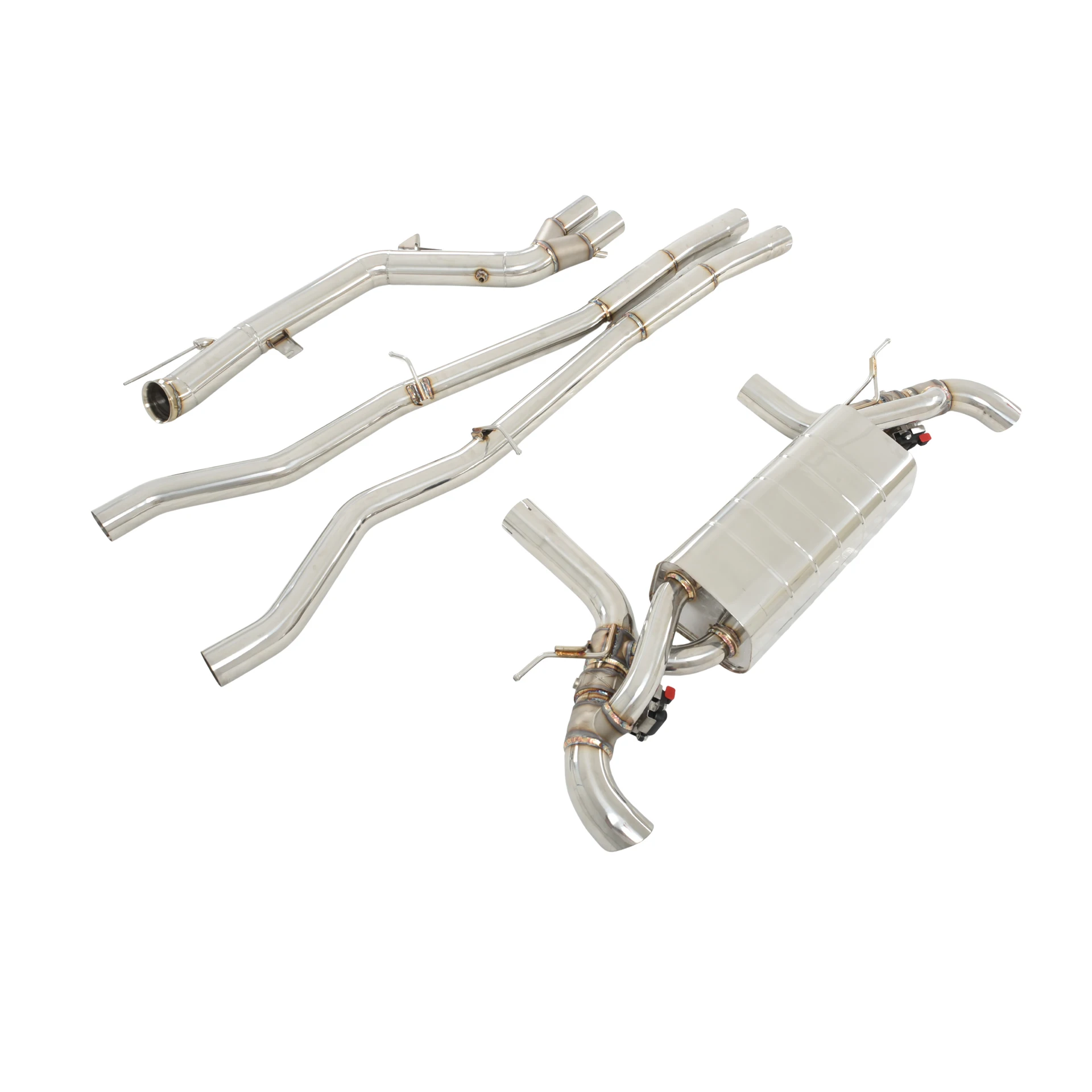 YT Performance Exhaust System with Valve for BMW 840i - Stainless Steel Catback
YT Performance Exhaust System with Valve for BMW 840i - Stainless Steel Catback