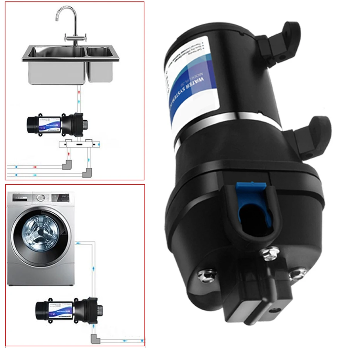 3m Self Suction Pump 12V Automatic Pressure Pump Household Water Heater Shower Washing Machine Water Supply Pressurization 1Set
3m Self Suction Pump 12V Automatic Pressure Pump Household Water Heater Shower Washing Machine Water Supply Pressurization 1Set