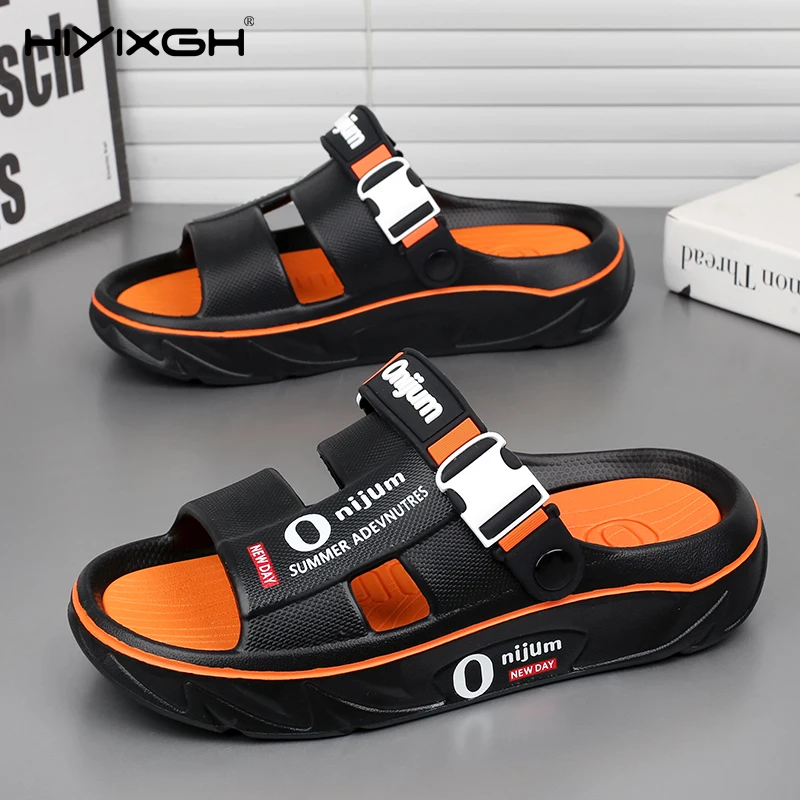 Men's Beach Slippers Women Outdoor Sandals Summer Men Comfortable Beach Sandals Thick Soft Clogs Male Casual Water Garden Shoes
Men's Beach Slippers Women Outdoor Sandals Summer Men Comfortable Beach Sandals Thick Soft Clogs Male Casual Water Garden Shoes