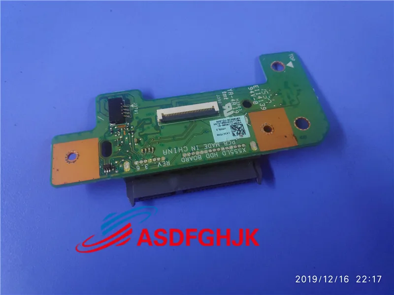 For ASUS X555l X555ld X555lp X555li X555lj Hard Drive Hard Drive Board REV 3.6 100% Perfect Work
For ASUS X555l X555ld X555lp X555li X555lj Hard Drive Hard Drive Board REV 3.6 100% Perfect Work