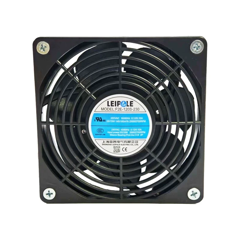 HJY 1-piece LEIPOLD F2E-120S-230 AC230V 12038 12cm Cabinet Axial Cooling Fan
HJY 1-piece LEIPOLD F2E-120S-230 AC230V 12038 12cm Cabinet Axial Cooling Fan