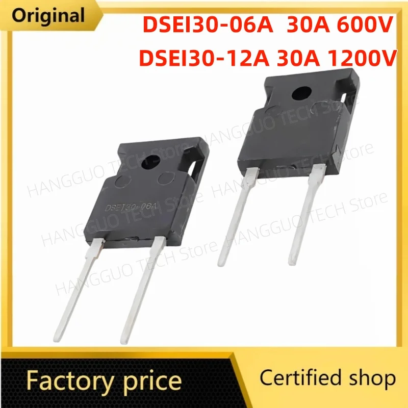 Brand new and original DSEI30-06A DSE130-06A DSEI30-12A DSE130-12A TO-247 Fast Recovery Diode 30A 600V 1200V
Brand new and original DSEI30-06A DSE130-06A DSEI30-12A DSE130-12A TO-247 Fast Recovery Diode 30A 600V 1200V