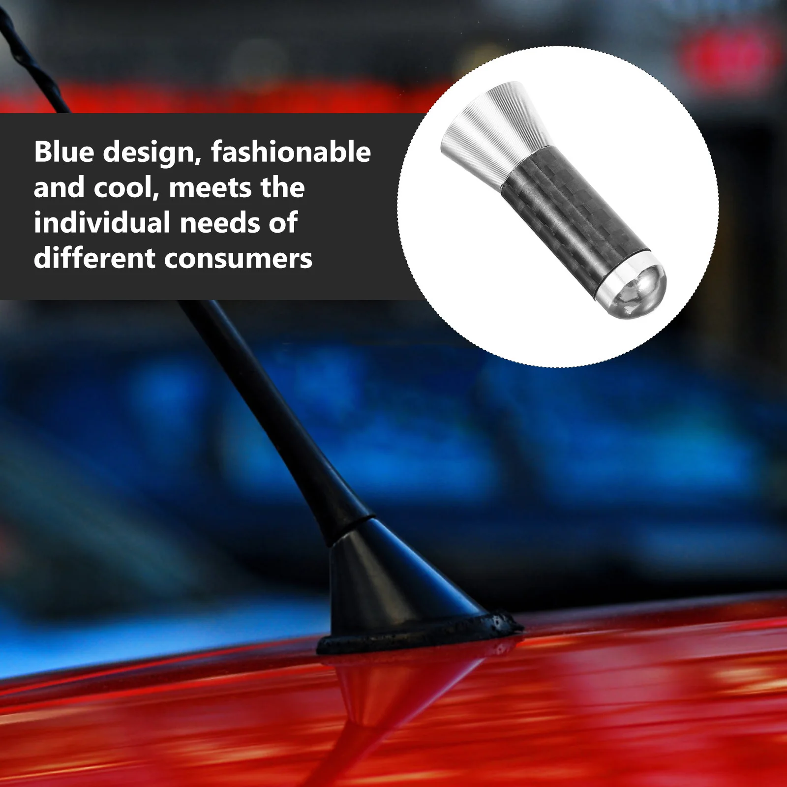 Carbon Fiber Short Antenna for Car Aluminum Alloy Stylish Signal Receiving Roof Mount Antenna Replacement Automotive Exterior
Carbon Fiber Short Antenna for Car Aluminum Alloy Stylish Signal Receiving Roof Mount Antenna Replacement Automotive Exterior