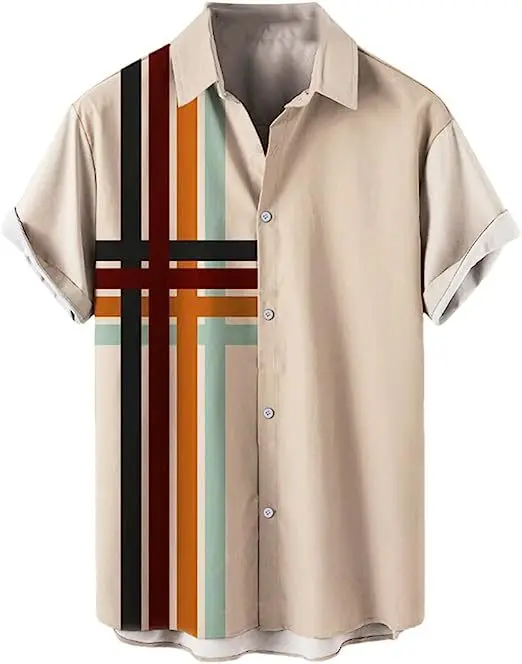 2025 3D Printed Men's Shirt Casual Summer Short Sleeved Lapel Shirt Fashionable and Simple Vacation Style
2025 3D Printed Men's Shirt Casual Summer Short Sleeved Lapel Shirt Fashionable and Simple Vacation Style