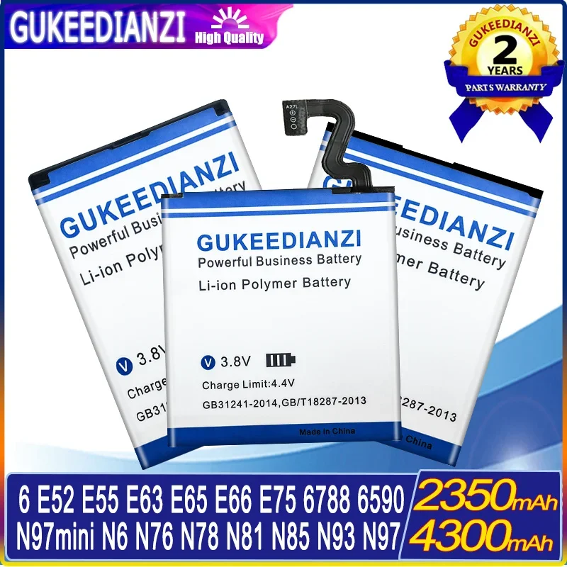 BL 4B/4U/4D/5F/5K/6F BP 4L/6M/6MT HE316 Battery For Nokai 6 N6 E52 E55 E63 E65 E66 E75 N76 N78 N81 N85 N93 N97
BL 4B/4U/4D/5F/5K/6F BP 4L/6M/6MT HE316 Battery For Nokai 6 N6 E52 E55 E63 E65 E66 E75 N76 N78 N81 N85 N93 N97