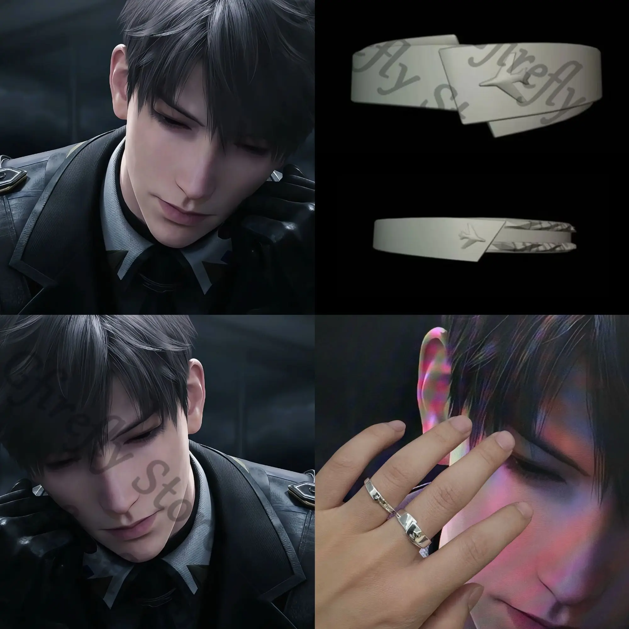 Love and Deepspace Caleb Anime Circlet Souvenir Photograph Cosplay Couple Rings High Quality Collect Colleagues Gift
Love and Deepspace Caleb Anime Circlet Souvenir Photograph Cosplay Couple Rings High Quality Collect Colleagues Gift
