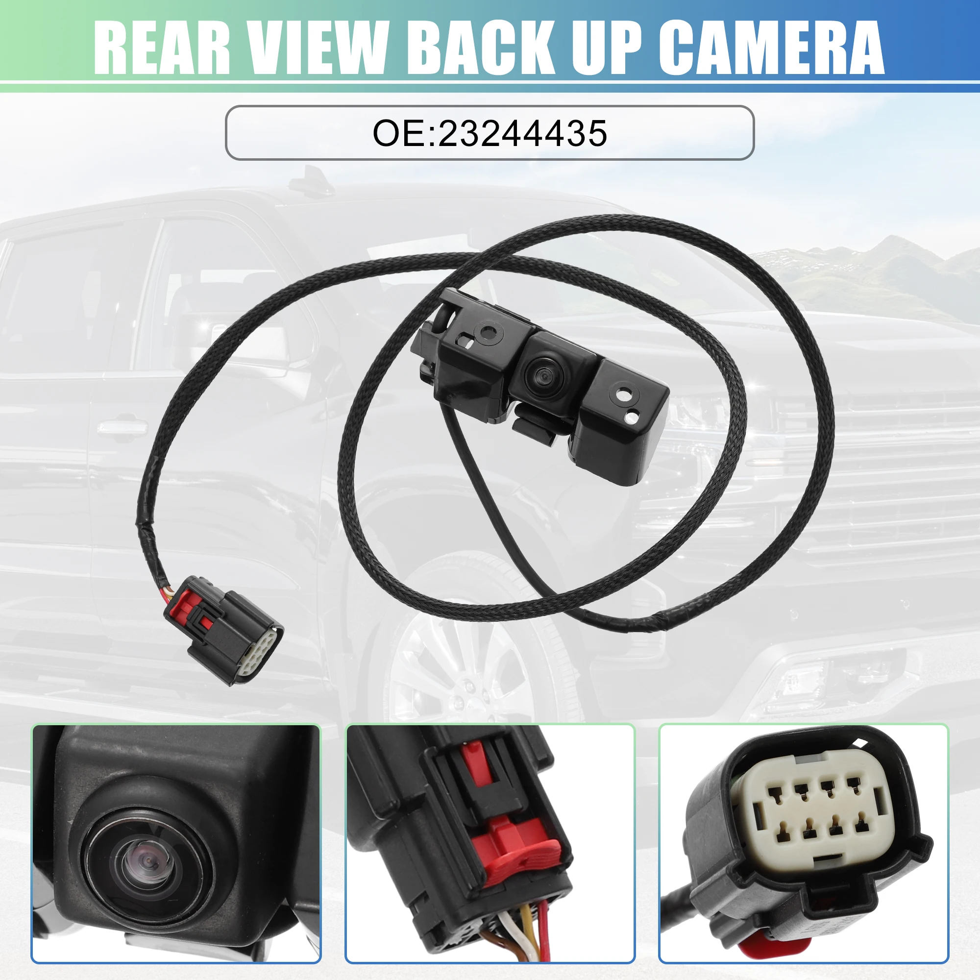 UXCELL Car Rear View Backup Camera Parking Reverse Back Up Camera Waterproof for Chevrolet Silverado for GMC Sierra
UXCELL Car Rear View Backup Camera Parking Reverse Back Up Camera Waterproof for Chevrolet Silverado for GMC Sierra
