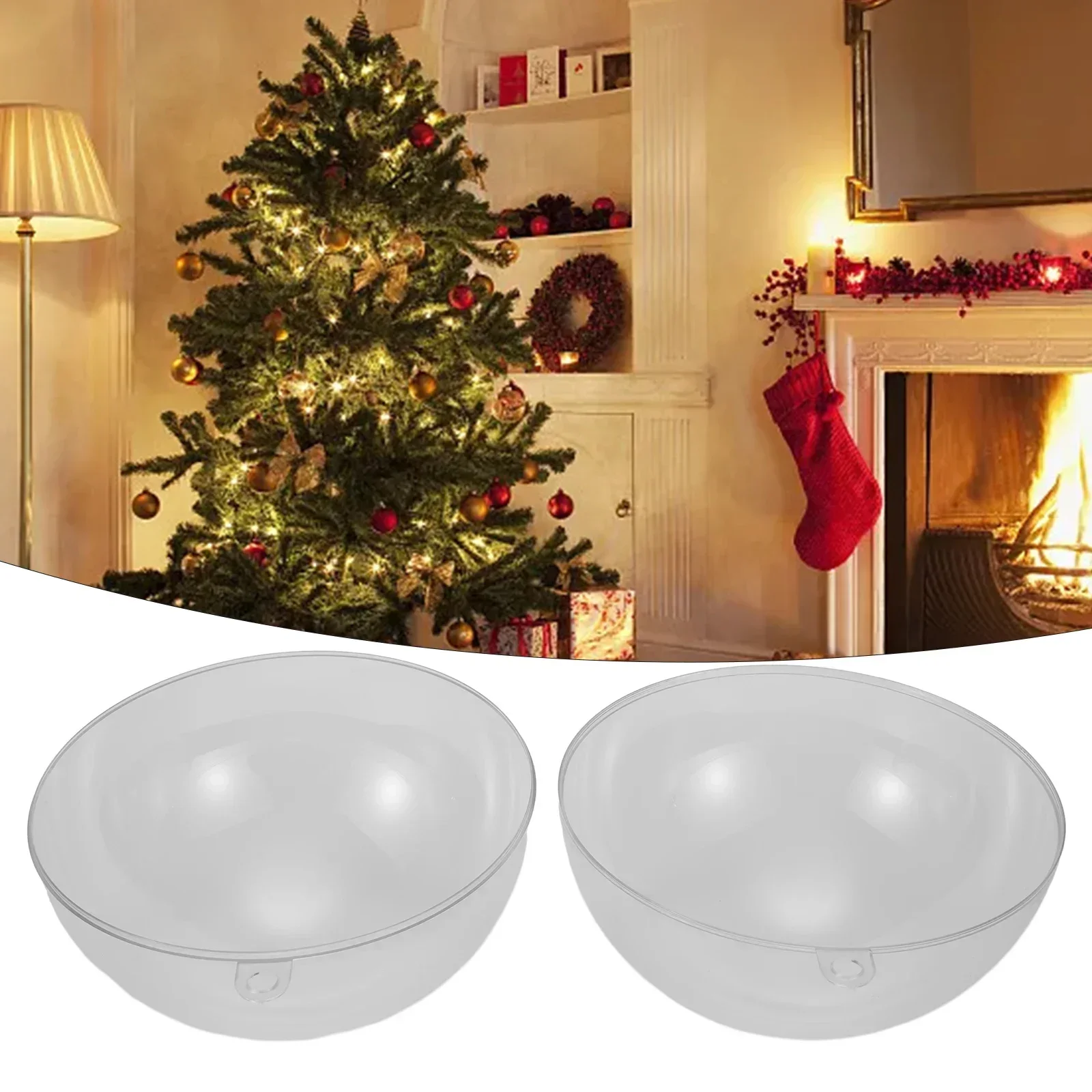 1PC 14/16/20CM Christmas Ball Transparent Acrylic Fillable Bauble Craft Christmas Tree Hanging Ball Baubles Home Party Decor
1PC 14/16/20CM Christmas Ball Transparent Acrylic Fillable Bauble Craft Christmas Tree Hanging Ball Baubles Home Party Decor