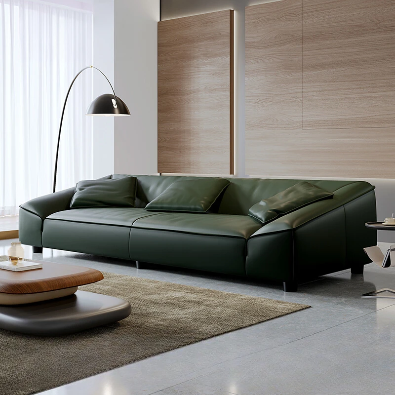Italian minimalist sofa simple living room straight row leather sofa modern tall upper full leather sofa
Italian minimalist sofa simple living room straight row leather sofa modern tall upper full leather sofa