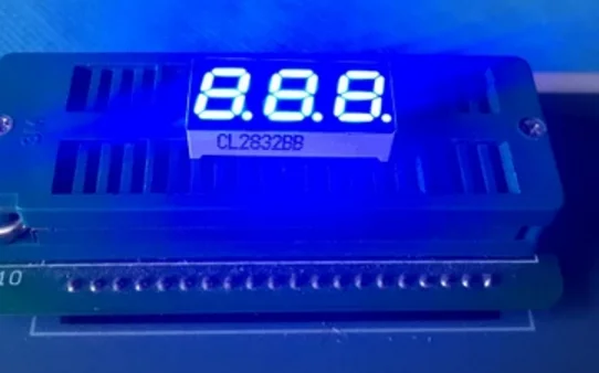 10PCS New and original 3 Bit 0.28 inch Digital Tube LED Display Blue Light 7 Segment Common Cathode/Anode
10PCS New and original 3 Bit 0.28 inch Digital Tube LED Display Blue Light 7 Segment Common Cathode/Anode