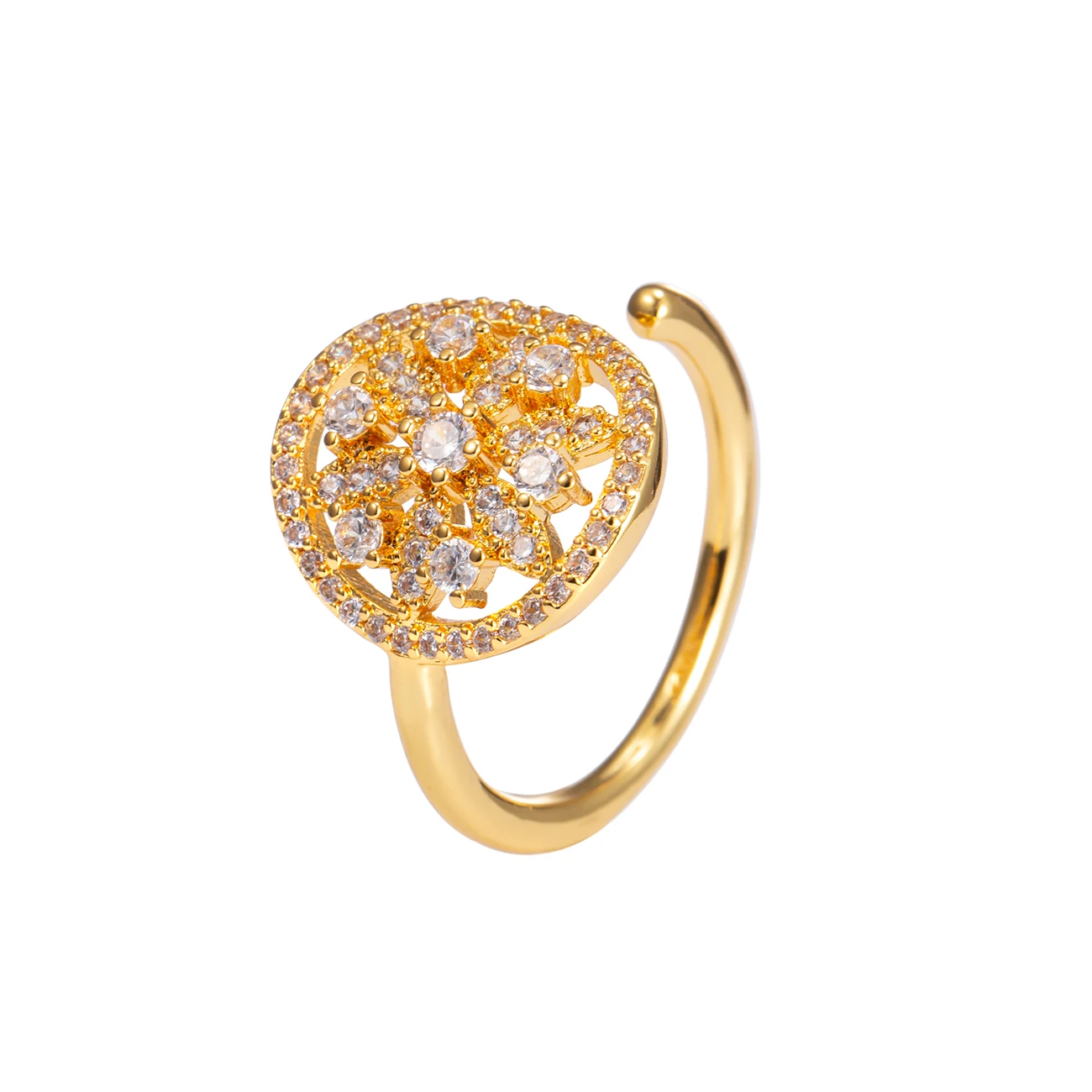 CHILN HENA Fashionable Women's Round Open-End Ring Resizable Simple Vintage Design for High-end Occasion Gift Box R008
CHILN HENA Fashionable Women's Round Open-End Ring Resizable Simple Vintage Design for High-end Occasion Gift Box R008