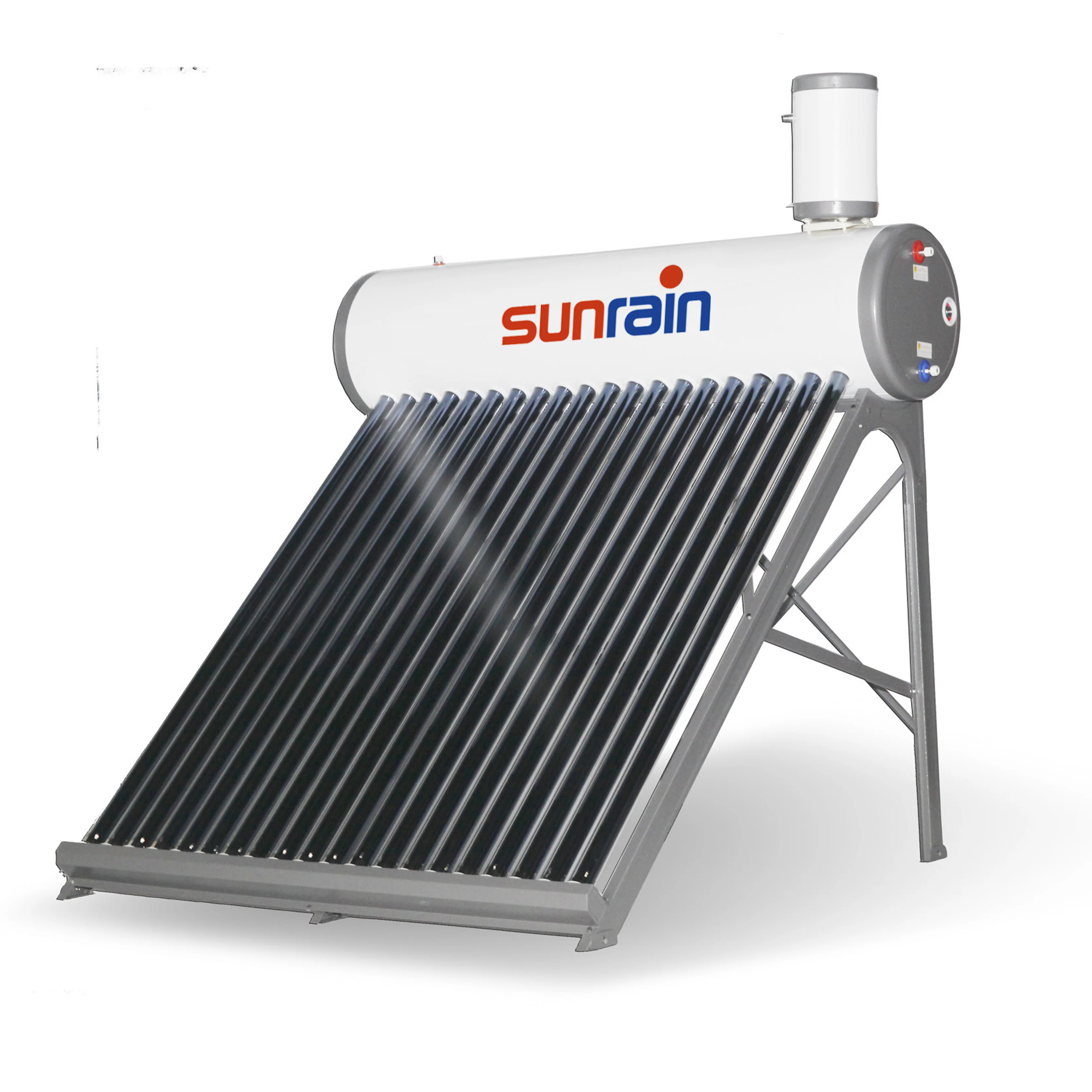 300L Evacuated Vacuum Tube Pressurized Preheated Copper Coil Solar Water Heater
300L Evacuated Vacuum Tube Pressurized Preheated Copper Coil Solar Water Heater