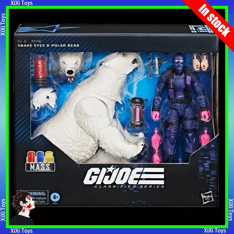 In Stock G.I. Joe GI Joe Classified Series 6" 161 Snake Eyes Polar Bear 2-Pack Action Figure Model Toy Hobby Gift
In Stock G.I. Joe GI Joe Classified Series 6" 161 Snake Eyes Polar Bear 2-Pack Action Figure Model Toy Hobby Gift