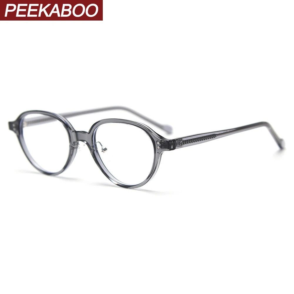 Peekaboo small oval glasses for women TR90 female clear lens fashion eyeglasses for men acetate grey leopard unisex decoration
Peekaboo small oval glasses for women TR90 female clear lens fashion eyeglasses for men acetate grey leopard unisex decoration