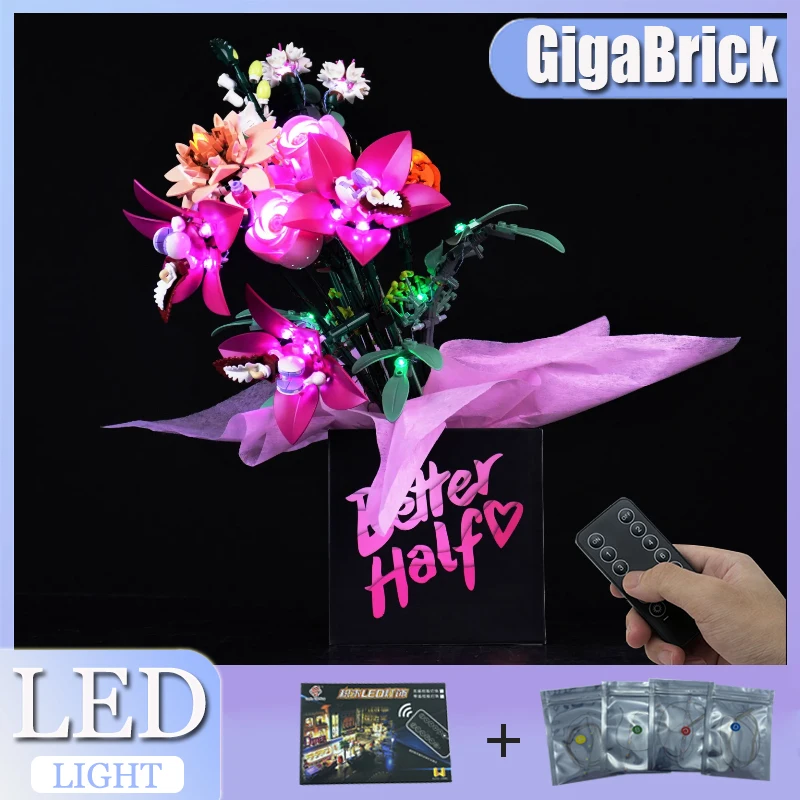 DIY LED Light Kit For LEGO 10342 Pretty Pink Flower Bouquet (Only LED Light,Without Blocks Model)
DIY LED Light Kit For LEGO 10342 Pretty Pink Flower Bouquet (Only LED Light,Without Blocks Model)