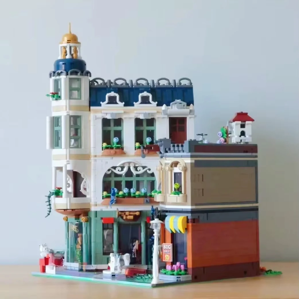 European Shopping Street View Building Blocks City Architecture DIY Assembly Model Kit Educational Toys for Kids Adults Gift
European Shopping Street View Building Blocks City Architecture DIY Assembly Model Kit Educational Toys for Kids Adults Gift