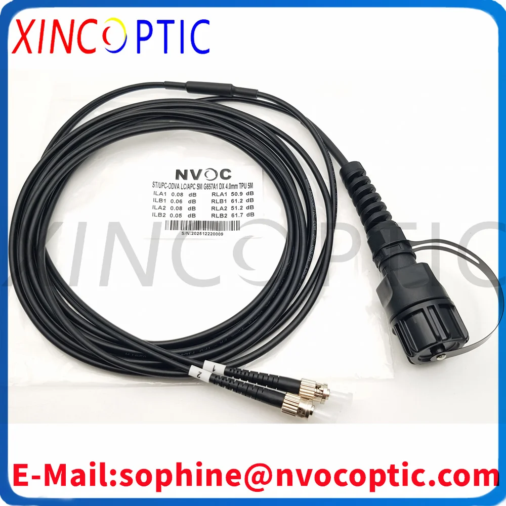2-жильный, G657A1, SM, 4,0 мм, бронированный оптоволоконный кабель длиной 5 м со STUPC в одной стороне и ODVA-LCAPC в другой сторону ODVA-LCAPC с TE
2-жильный, G657A1, SM, 4,0 мм, бронированный оптоволоконный кабель длиной 5 м со STUPC в одной стороне и ODVA-LCAPC в другой сторону ODVA-LCAPC с TE