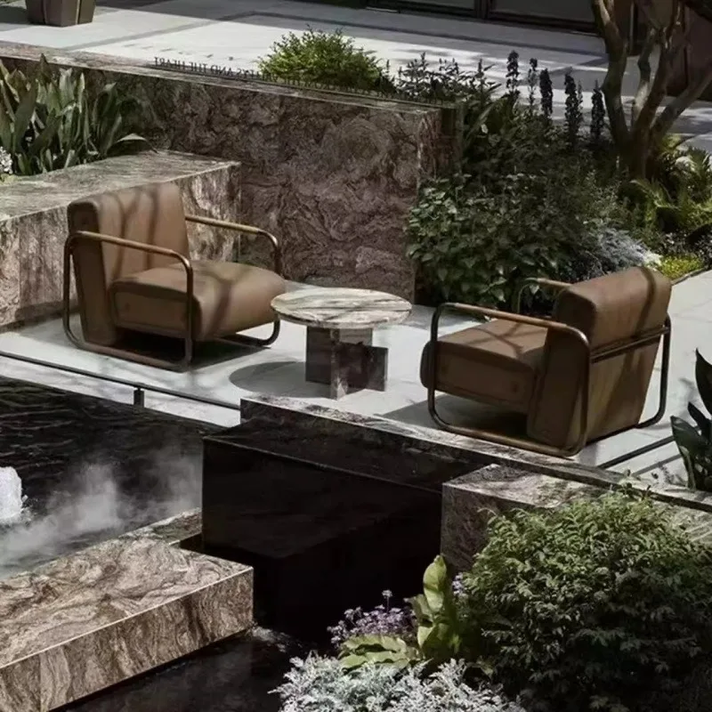 Outdoor leisure sofa combination, waterproof sunscreen recliner single outdoor furniture
Outdoor leisure sofa combination, waterproof sunscreen recliner single outdoor furniture