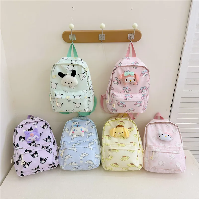 Sanrio Backpack Anime Hello Kitty Kuromi Cinnamoroll My Melody Student Bag Large Capacity Women Bag For Children Girls Gifts
Sanrio Backpack Anime Hello Kitty Kuromi Cinnamoroll My Melody Student Bag Large Capacity Women Bag For Children Girls Gifts