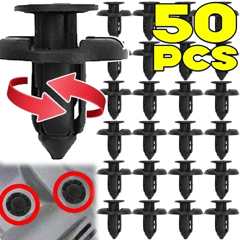Universal 8mm Hole Car Bumper Fender Liner Fastener Clip Push Type Rivet Retainer for Auto Door Trim Panel Splash Guard Plastic
Universal 8mm Hole Car Bumper Fender Liner Fastener Clip Push Type Rivet Retainer for Auto Door Trim Panel Splash Guard Plastic