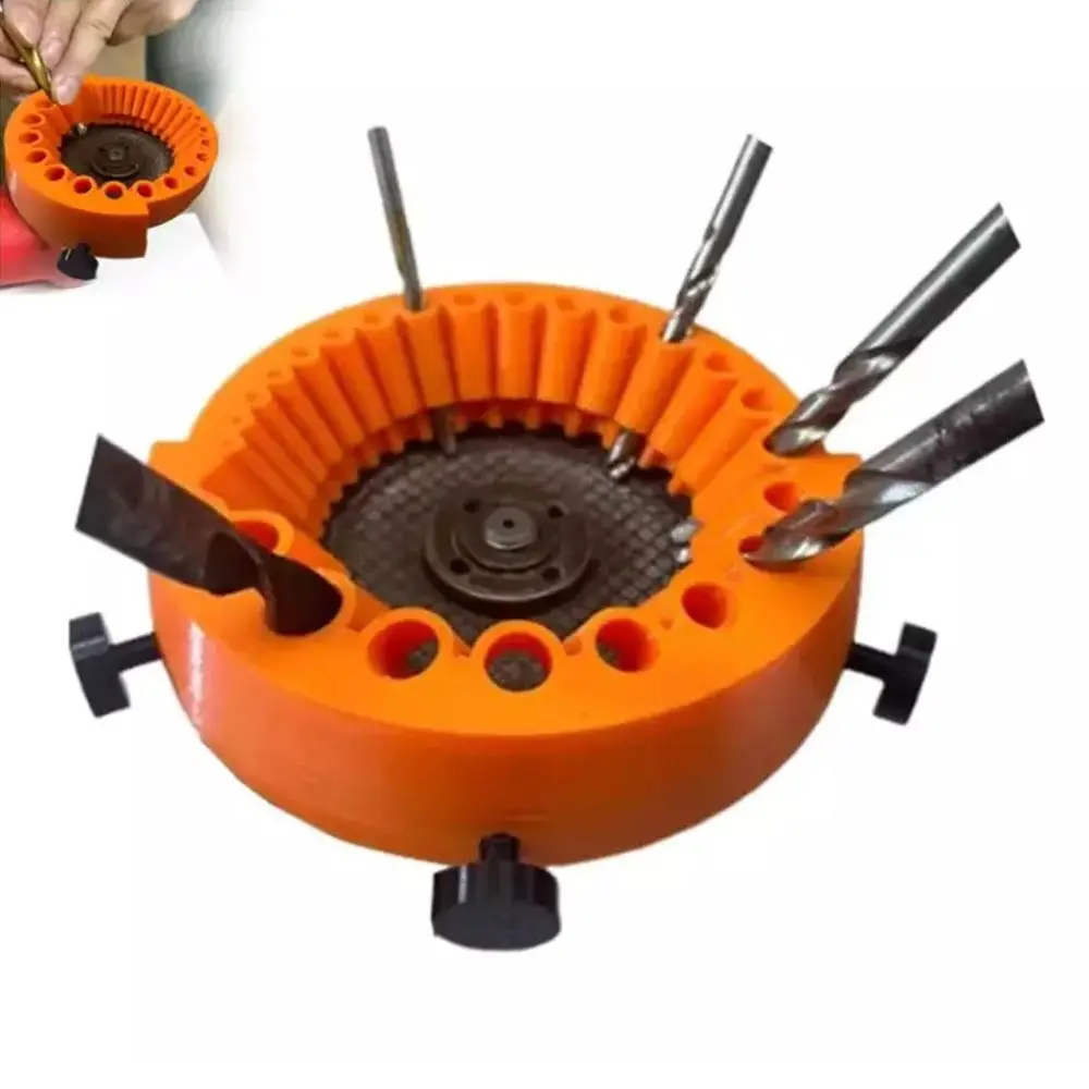 Portable Drill Bit Sharpener Multi-specificatio Drill Bit Grinding Artifact Drill Bit Grinding Attachment
Portable Drill Bit Sharpener Multi-specificatio Drill Bit Grinding Artifact Drill Bit Grinding Attachment