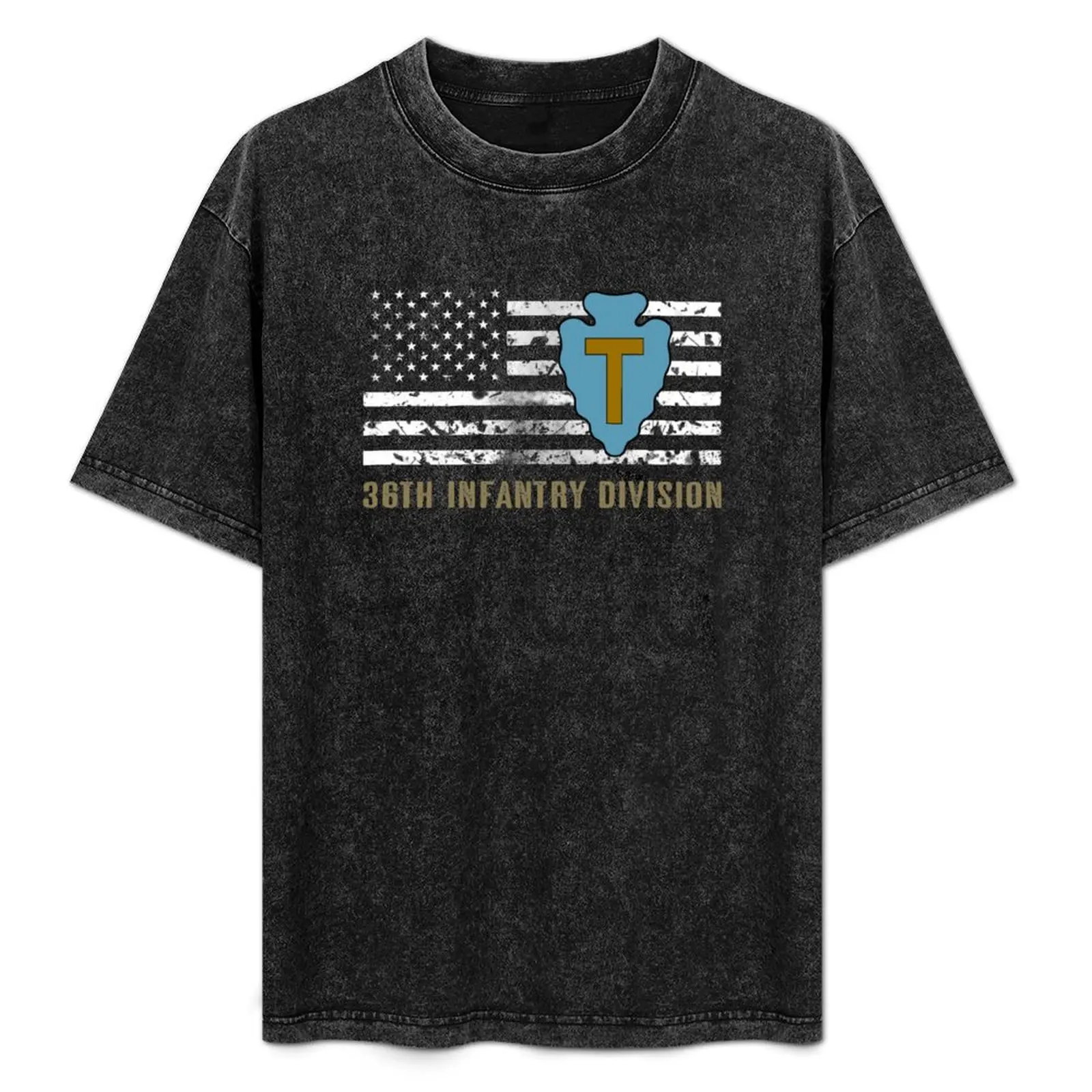 36th Infantry Division (Distressed Flag) T-Shirt Thanksgiving Casual Tee
36th Infantry Division (Distressed Flag) T-Shirt Thanksgiving Casual Tee