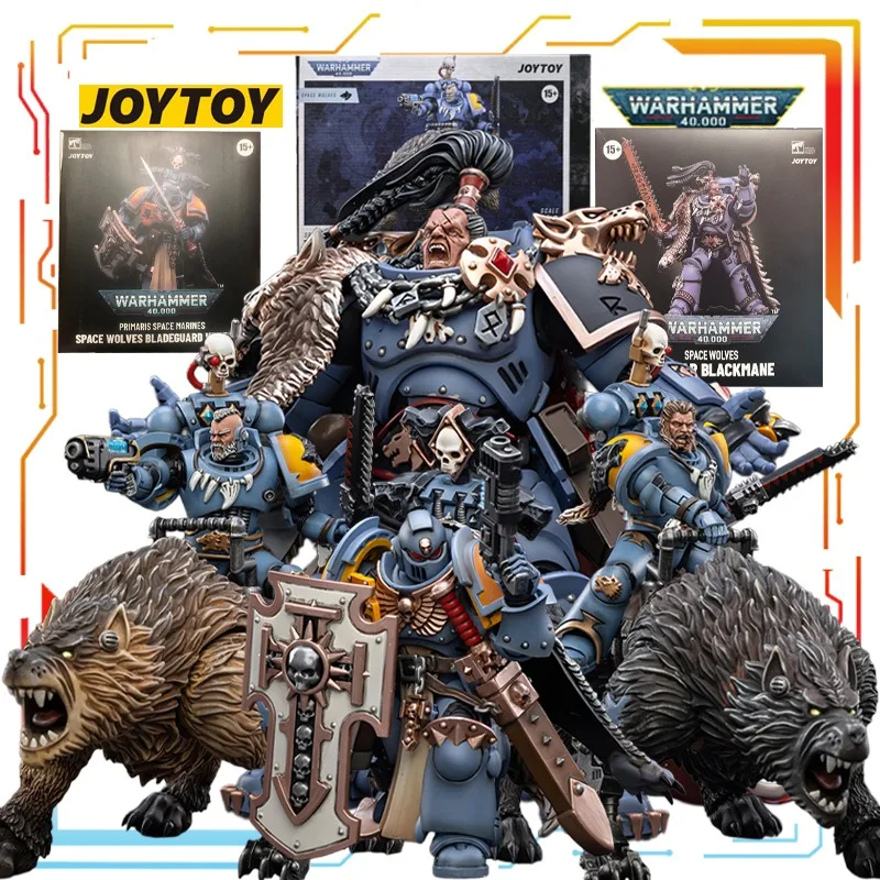 Genuine Spot Goods JOYTOY Original Warhammer 40K Series Space Wolves Anime Figure Model Toys Collectible Model Gifts for Boys
Genuine Spot Goods JOYTOY Original Warhammer 40K Series Space Wolves Anime Figure Model Toys Collectible Model Gifts for Boys