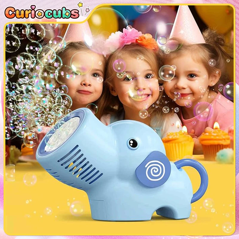 Automatic Bubble Machine Electric Handheld Elephant Soap Bubble Blower Outdoor Party Game Wedding Gift Children Birthday Toy
Automatic Bubble Machine Electric Handheld Elephant Soap Bubble Blower Outdoor Party Game Wedding Gift Children Birthday Toy
