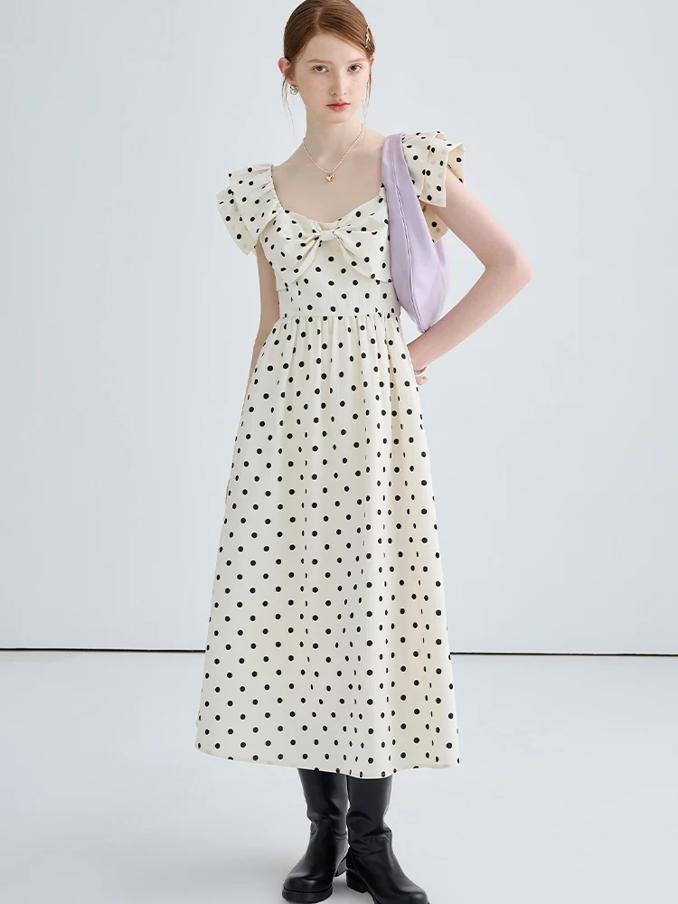 MOLAN French Slip Dress Woman Summer Waist Thin Temperament Polka Dot Tea Break Long Dress
MOLAN French Slip Dress Woman Summer Waist Thin Temperament Polka Dot Tea Break Long Dress