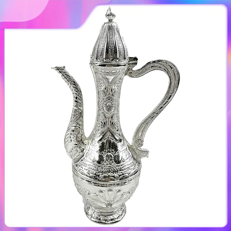 Silver wine set 999 sterling silver set 999 high-grade cooked silver fu bag wine set exquisite silver cups in the retro
Silver wine set 999 sterling silver set 999 high-grade cooked silver fu bag wine set exquisite silver cups in the retro