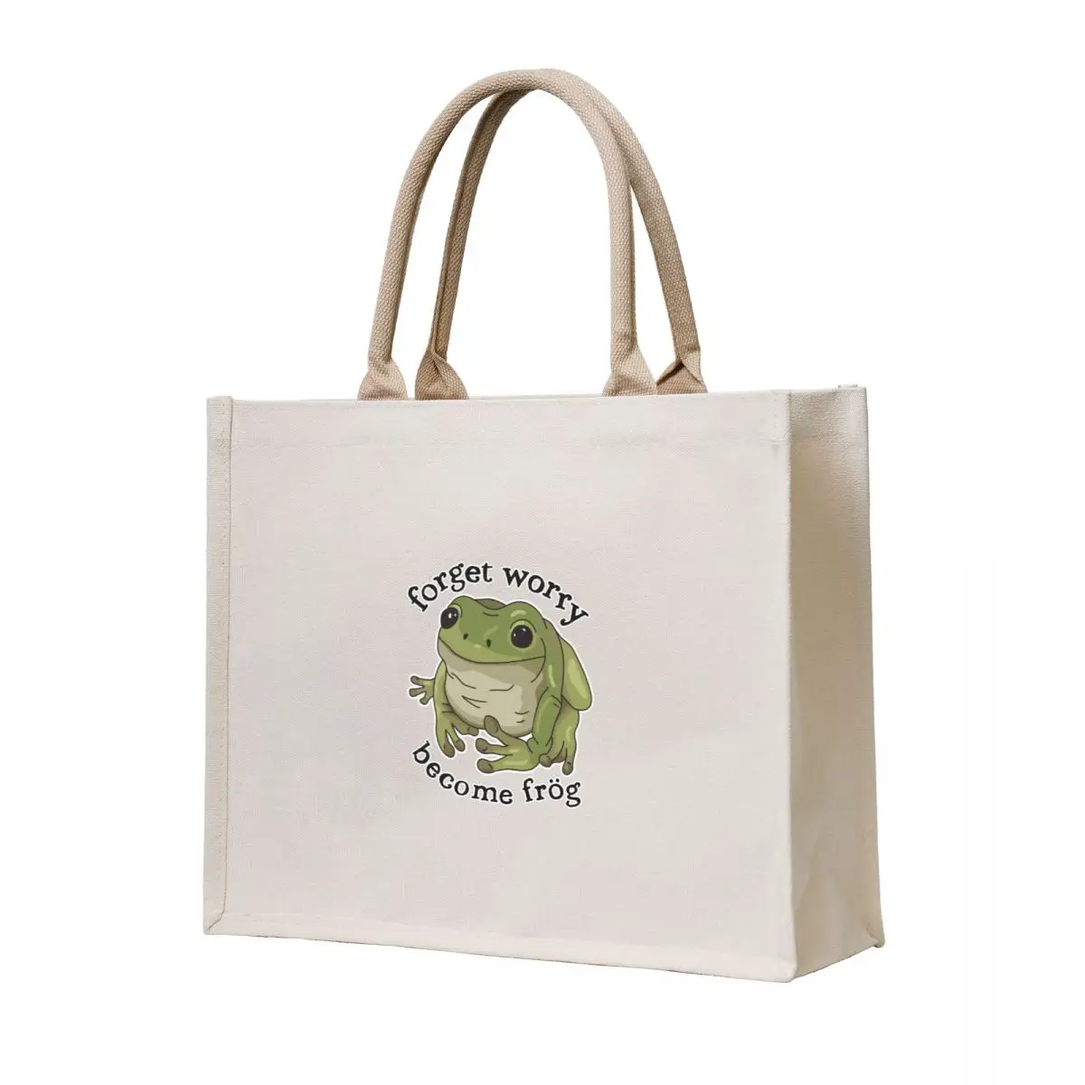 Forget Worry Frog - Funny Cute Frogs Toad Mental Health Anxiety Frog Tote Bag bags luxury women Canvas shopper bag woman
Forget Worry Frog - Funny Cute Frogs Toad Mental Health Anxiety Frog Tote Bag bags luxury women Canvas shopper bag woman