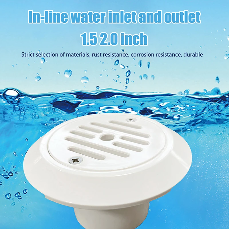 1.5" 2" Pool Wall Return Swimming Pool Nozzle Jet Massage Nozzle Pool Water Outlet Pool Spray Nozzle Accessories
1.5" 2" Pool Wall Return Swimming Pool Nozzle Jet Massage Nozzle Pool Water Outlet Pool Spray Nozzle Accessories