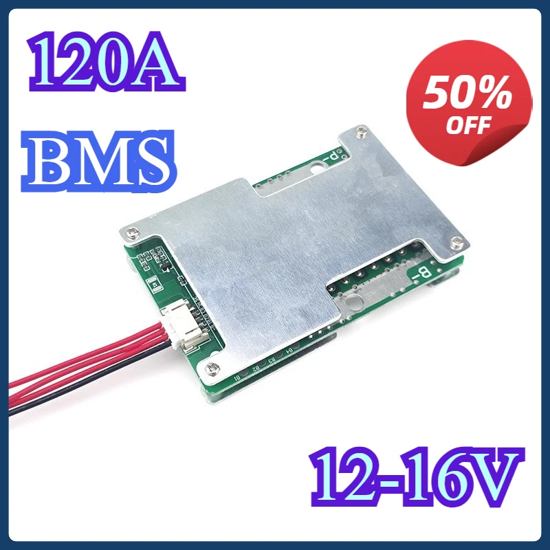 4S 12V 120A LiFePO4 Li-on Battery Protection Board with Power Battery Balance/Enhance BMS PCB For Car Motorcycle Electric Drill
4S 12V 120A LiFePO4 Li-on Battery Protection Board with Power Battery Balance/Enhance BMS PCB For Car Motorcycle Electric Drill