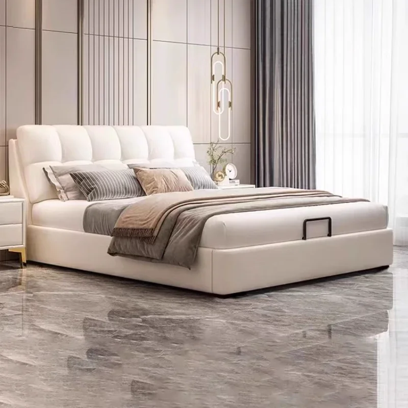 Design Comfortable Beds American Simple Wedding Ltalian Beds Children Cheap Aesthetics Nordic Wood Cama Casal Home Furniture
Design Comfortable Beds American Simple Wedding Ltalian Beds Children Cheap Aesthetics Nordic Wood Cama Casal Home Furniture