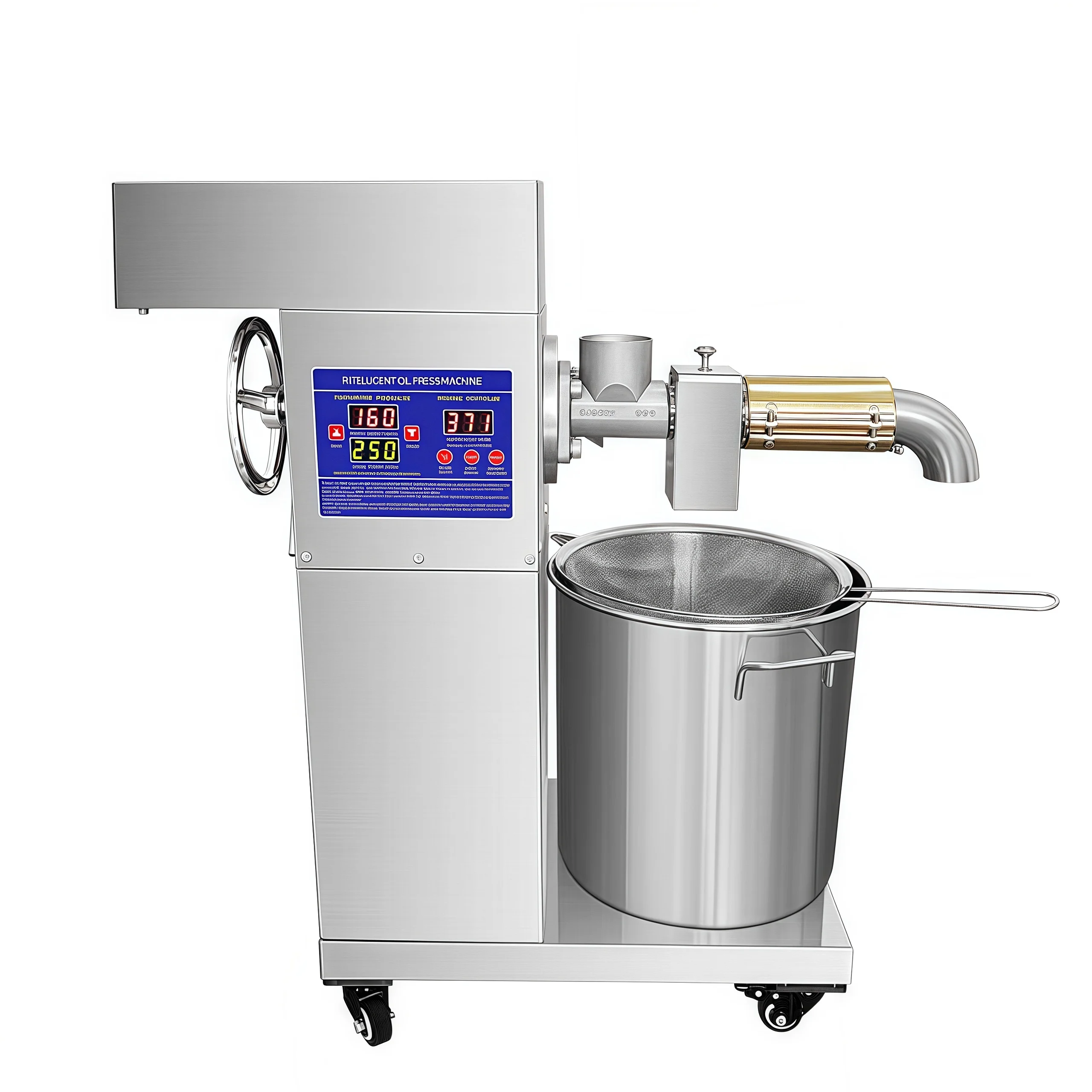 Automatic Commercial 110V 220V Oil Press Machine New Condition Household & Commercial FLaxseed & Peanut Cold Press Oil Extractor
Automatic Commercial 110V 220V Oil Press Machine New Condition Household & Commercial FLaxseed & Peanut Cold Press Oil Extractor