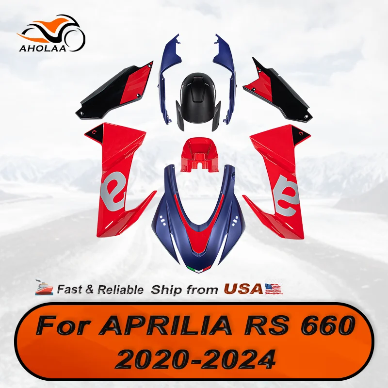 RS660 Motorcycle Fairing Kits Injection Molded Bodywork For Aprilia RS 660 2020-2024 2023 2022 2021 Frame Cover Accessories
RS660 Motorcycle Fairing Kits Injection Molded Bodywork For Aprilia RS 660 2020-2024 2023 2022 2021 Frame Cover Accessories