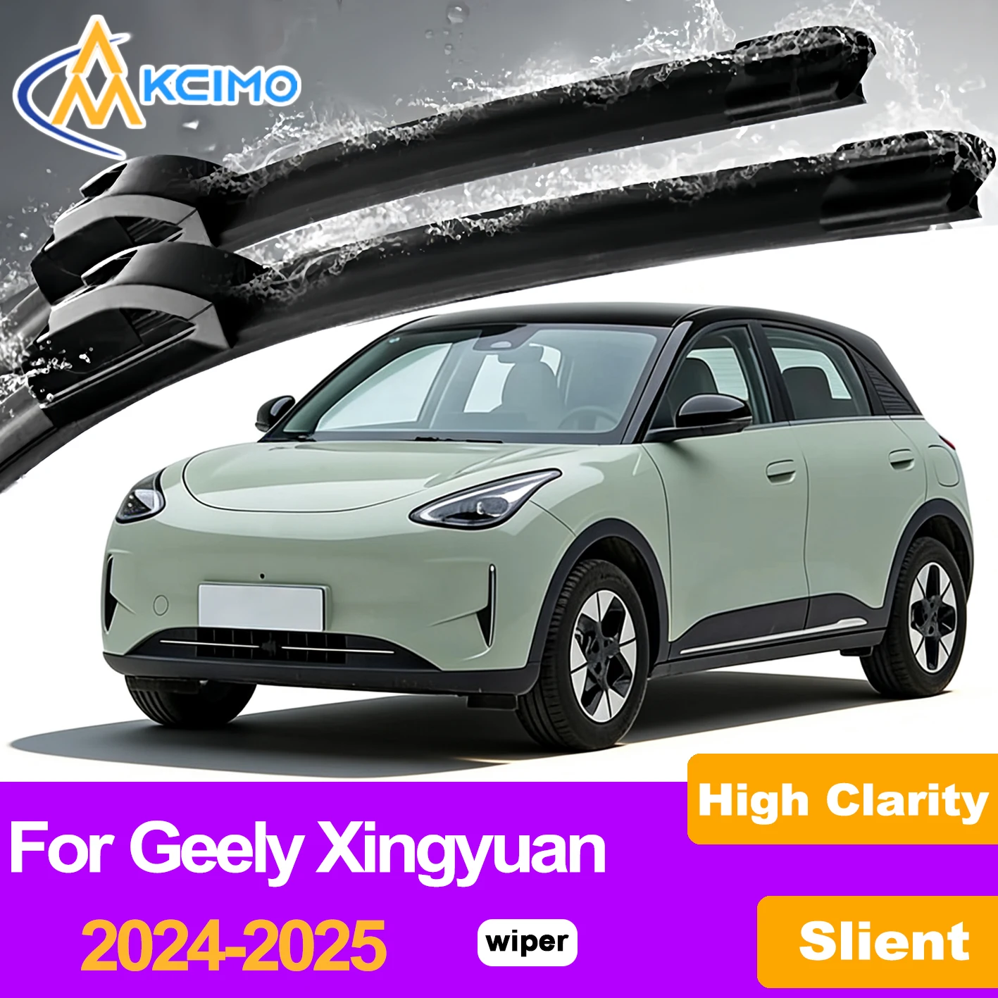 KCIMO 2PCS Front Windshield Wiper Blades For Geely Xingyuan 2024-2025, Premium Front Blades Rubber Material Car Accessories
KCIMO 2PCS Front Windshield Wiper Blades For Geely Xingyuan 2024-2025, Premium Front Blades Rubber Material Car Accessories