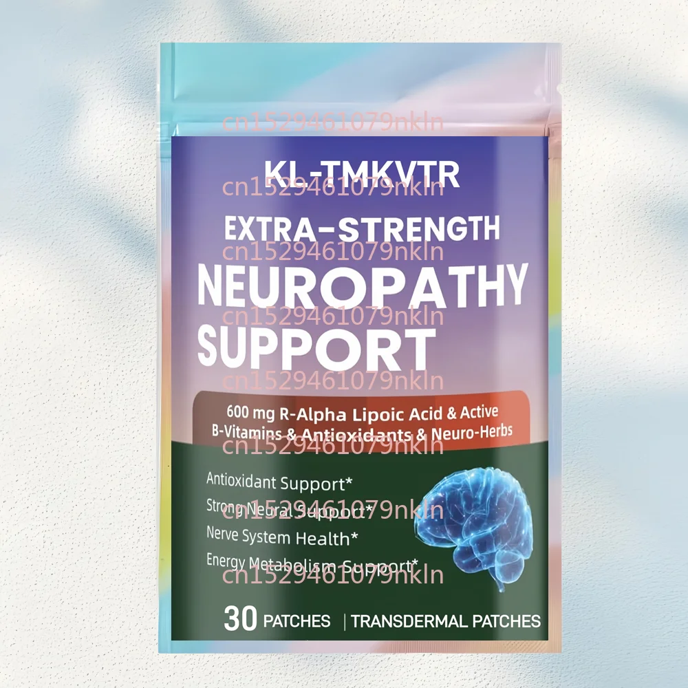 30 Patches Alpha Lipoic Acid Neuropathy Transdermal Patches with R-Alpha Lipoic Acid, NAC for Nerve Heath, Liver Detox Support
30 Patches Alpha Lipoic Acid Neuropathy Transdermal Patches with R-Alpha Lipoic Acid, NAC for Nerve Heath, Liver Detox Support