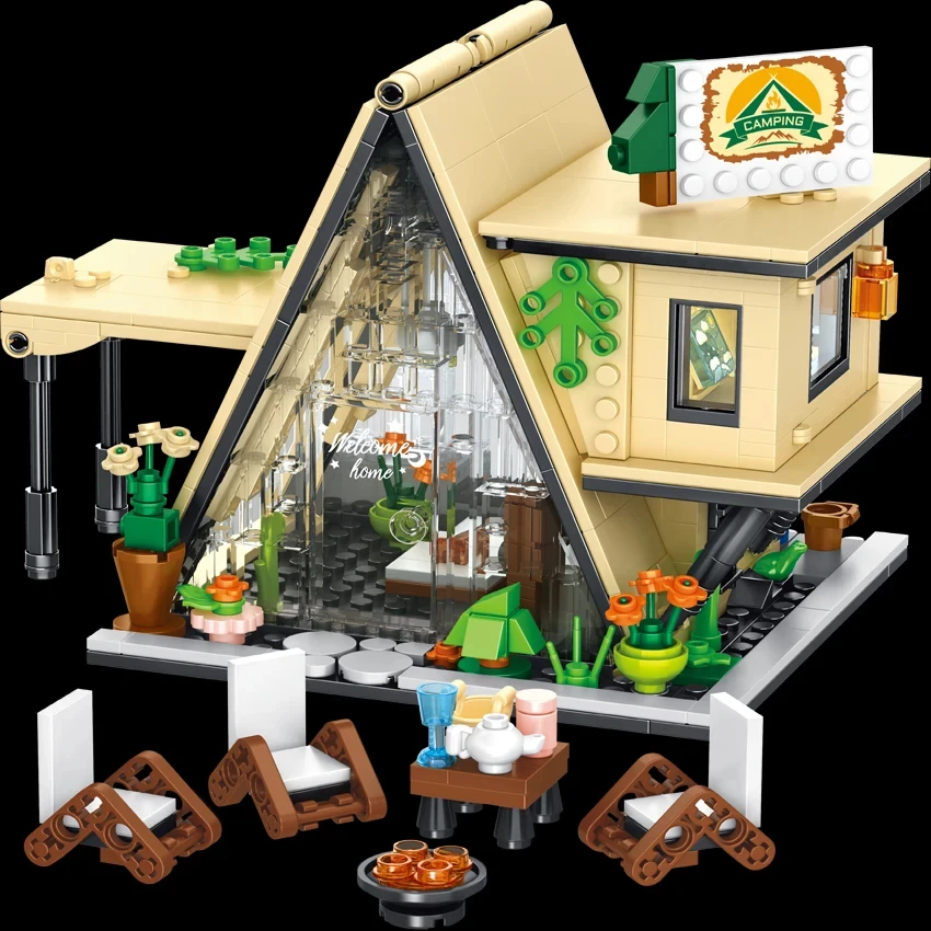 Building Blocks 579PCS Flower House Building Model Set with LED Lights Creative Set Educational Toys for Children Christmas Gift
Building Blocks 579PCS Flower House Building Model Set with LED Lights Creative Set Educational Toys for Children Christmas Gift
