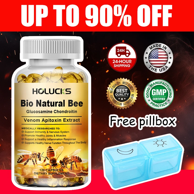 Комплексная добавка из пчелиного глюкозамина и хондроитина премиум-класса, для повышения мобильности суставов, смазки и длительного здоровья, без ГМО
Комплексная добавка из пчелиного глюкозамина и хондроитина премиум-класса, для повышения мобильности суставов, смазки и длительного здоровья, без ГМО