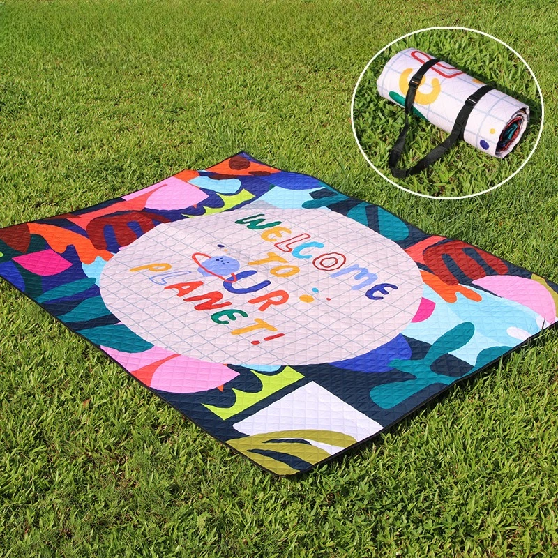 Ultrasonic Waterproof Picnic Blanket, Thick Cotton Camping Mat for Beach, Park, Hiking – Non-Slip, Portable, Anti-Moisture
Ultrasonic Waterproof Picnic Blanket, Thick Cotton Camping Mat for Beach, Park, Hiking – Non-Slip, Portable, Anti-Moisture