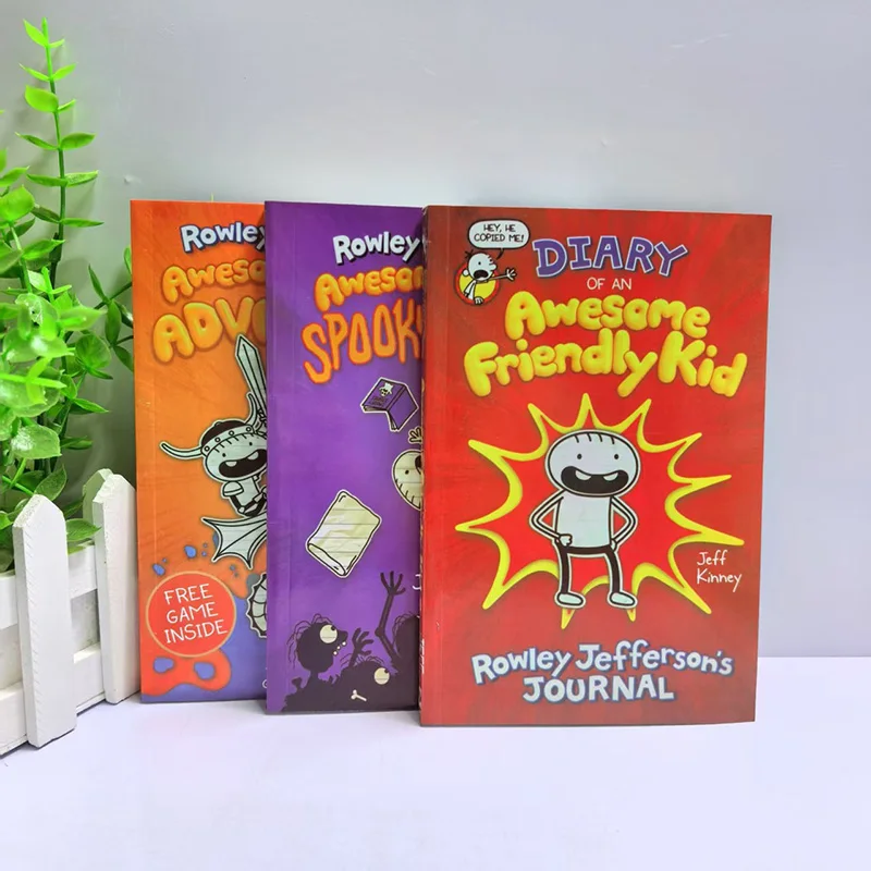 Дневник Awesome Friendly (три тома) Английская версия Английские книги Livros Livros
Дневник Awesome Friendly (три тома) Английская версия Английские книги Livros Livros